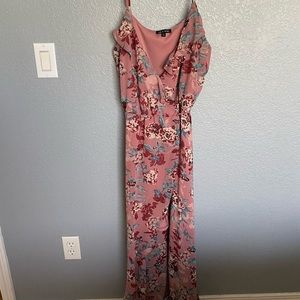 Floral Wrap Dress